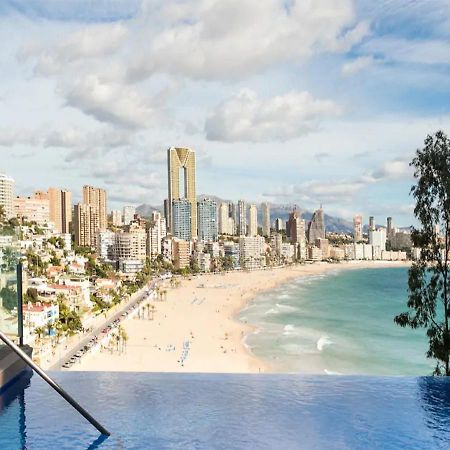 Luxury Apartment With Private Hot Tub By Poniente Beach Benidorm Extérieur photo